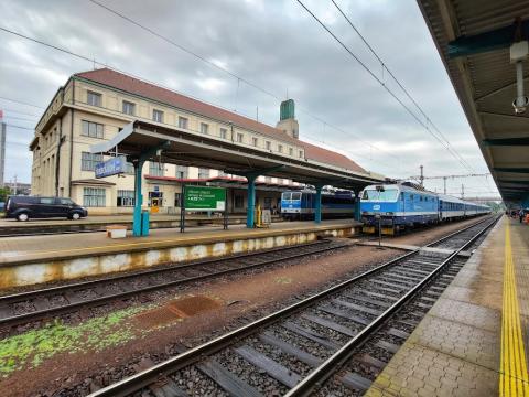 Fotografie Hradec Králové hlavní nádraží