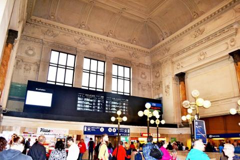 Fotografie Brno hlavní nádraží