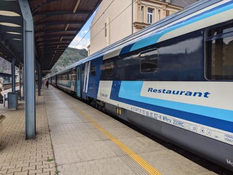 Fotografie Usti nad Labem Main Train Station