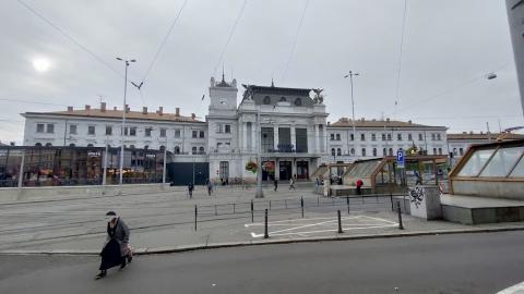 Fotografie Brno hlavní nádraží