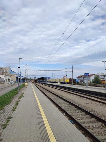 Fotografie Vlakové nádraží Znojmo
