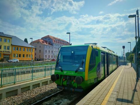 Fotografie Litoměřice horní nádraží