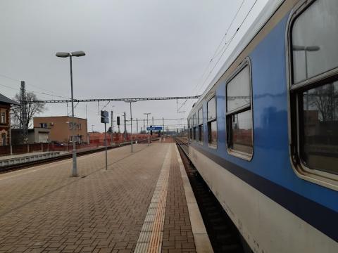 Fotografie Železniční stanice Veselí nad Lužnicí