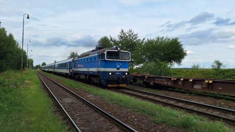 Fotografie Vlakové nádraží Lomnice nad Lužnicí