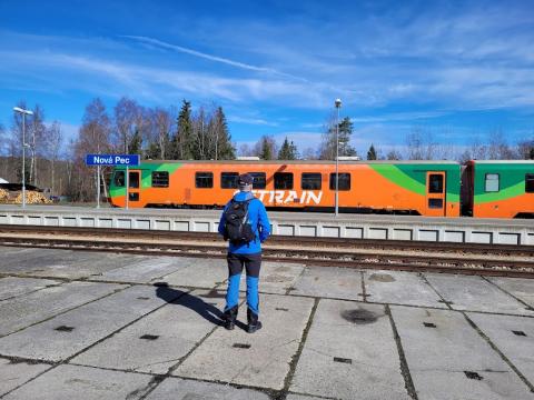 Fotografie Nádraží Nová Pec