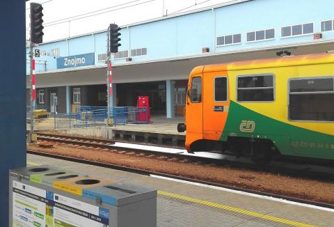 Fotografie Zel. Stanice Znojmo