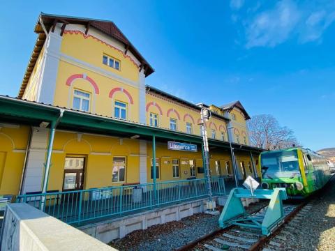 Fotografie Litoměřice horní nádraží