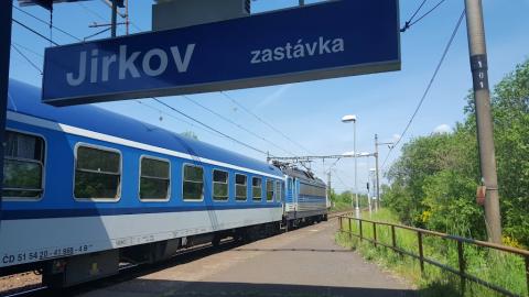 Fotografie Jirkov zastávka