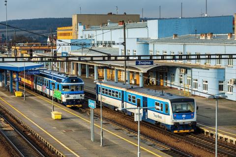Fotografie Zel. Stanice Znojmo