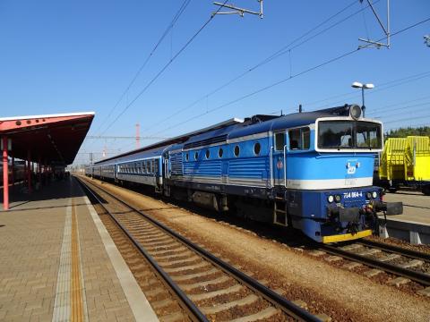 Fotografie Železniční stanice Veselí nad Lužnicí