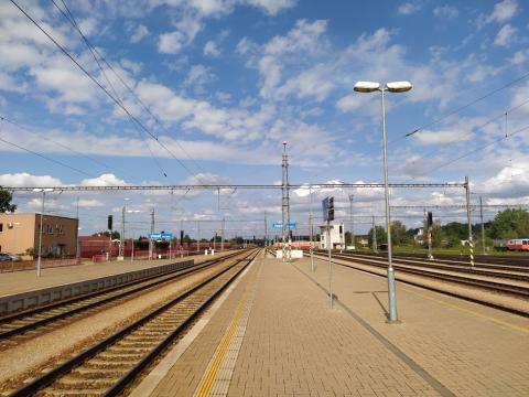 Fotografie Železniční stanice Veselí nad Lužnicí