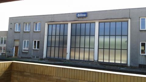 Fotografie Nádraží Bílina