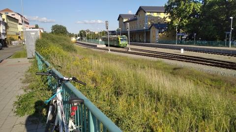 Fotografie Litoměřice horní nádraží