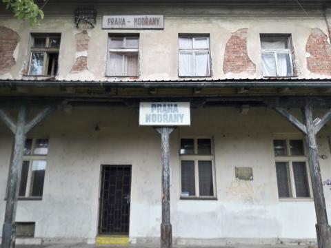 Fotografie Nádraží Modřany