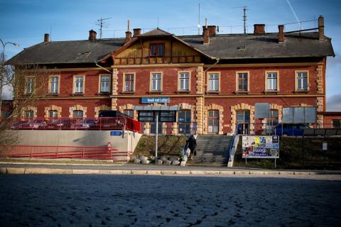Fotografie Železniční stanice Veselí nad Lužnicí