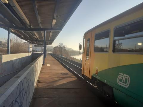 Fotografie Nádraží Modřany