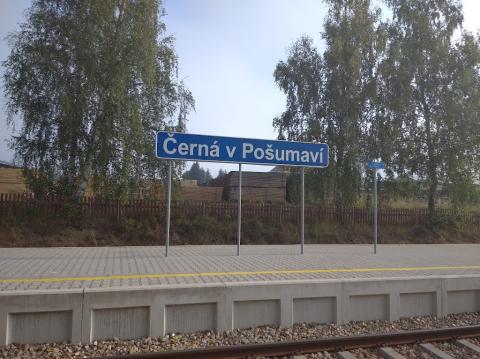 Fotografie Černá v Pošumaví