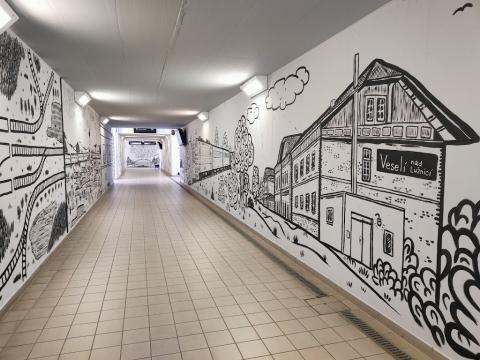 Fotografie Železniční stanice Veselí nad Lužnicí