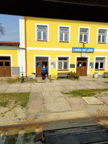 Fotografie Vlakové nádraží Lomnice nad Lužnicí