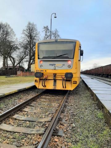 Fotografie Vlakové nádraží Lomnice nad Lužnicí